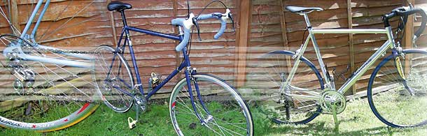 Bikes on display at Vandome Cycles